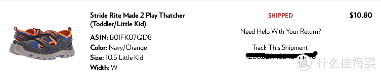 #全民分享季#70块不到—Stride Rite 喜健步 儿童凉鞋