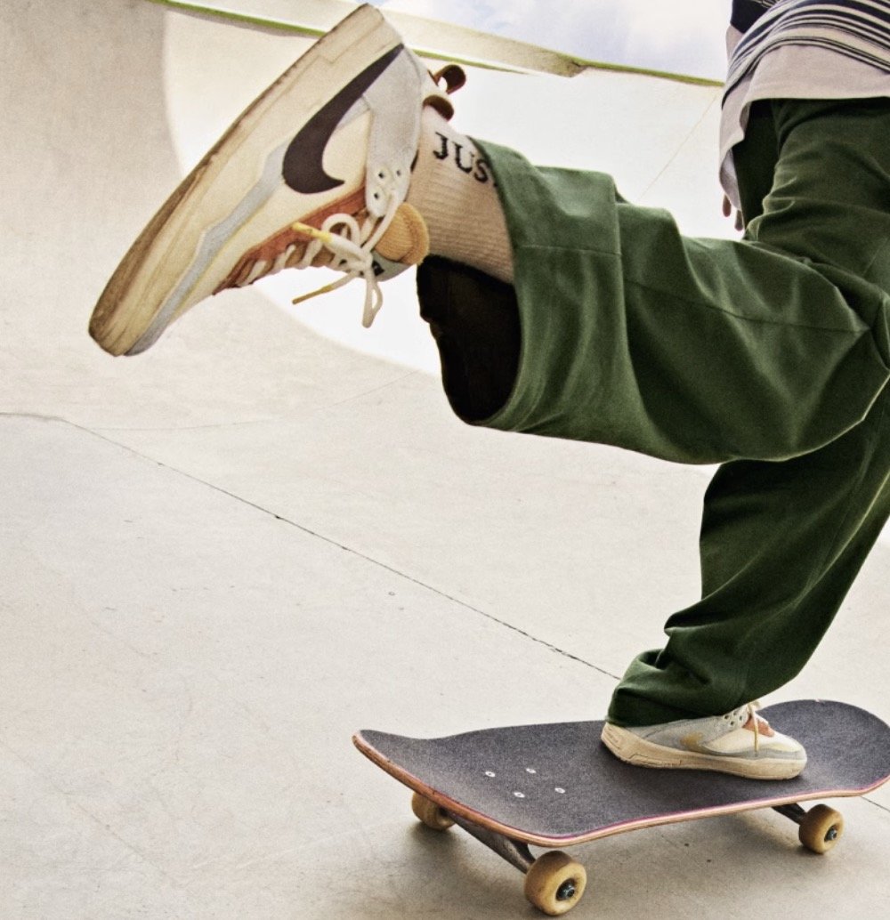 滑板鞋鞋底没有高度差